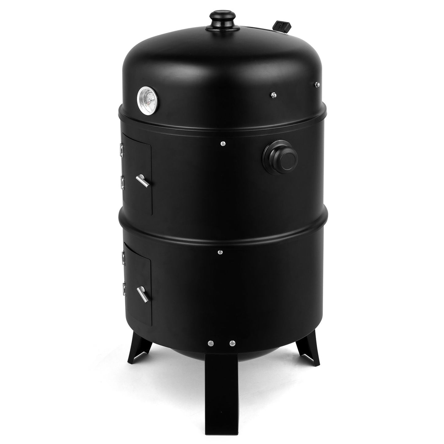 Iron Spray Smoker Carbon Grill Black - Stay-outdoors.co.uk