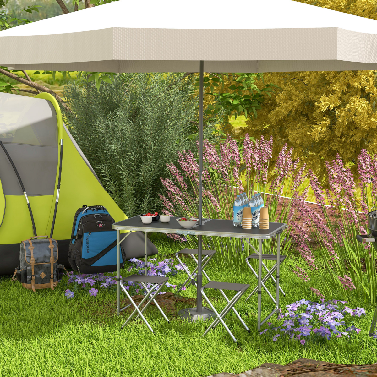 Camping Table and Chairs. - Stay-outdoors.co.uk