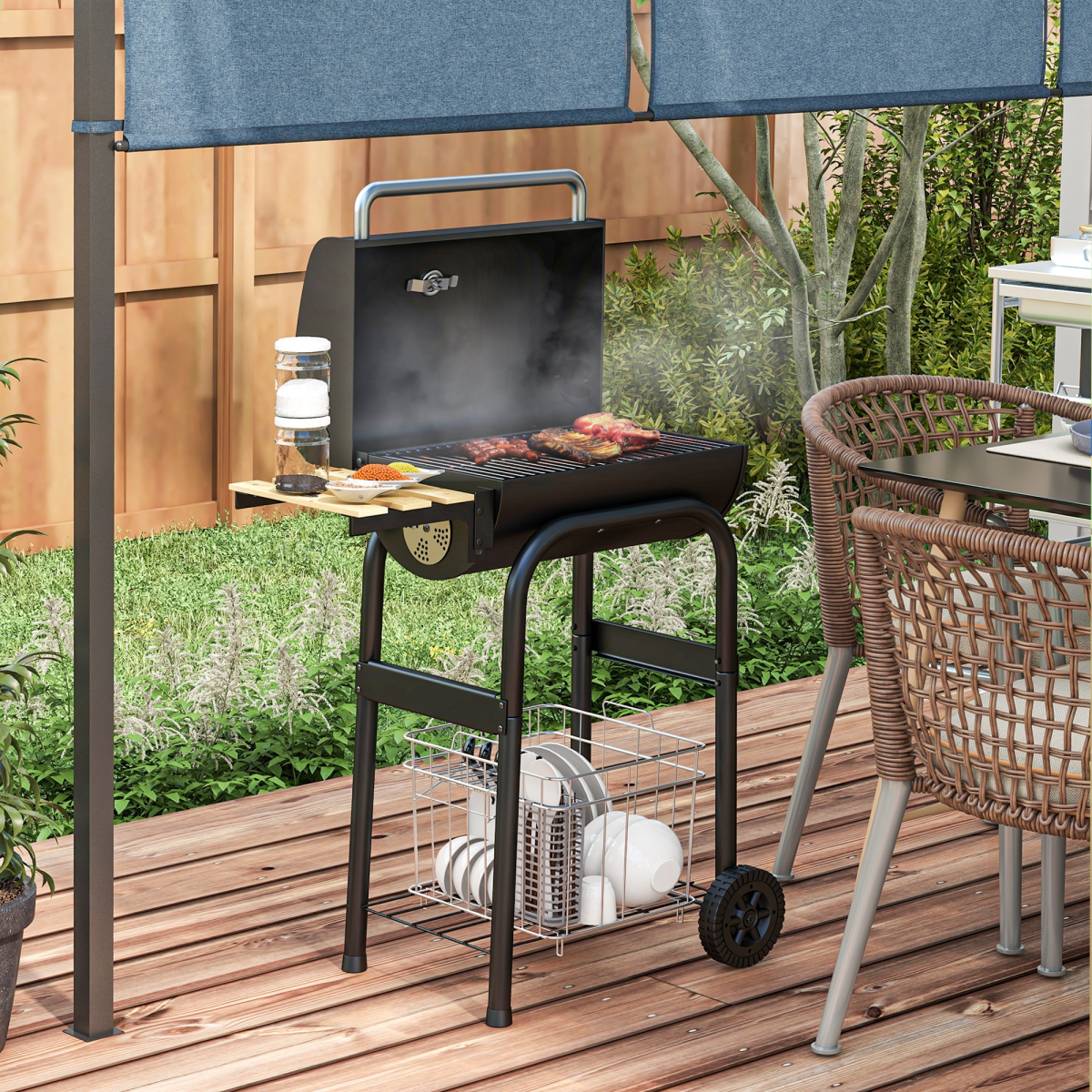 Charcoal BBQ Grill. - Stay-outdoors.co.uk