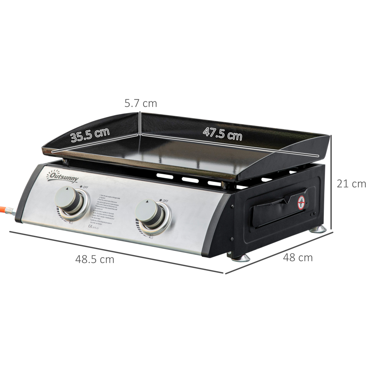 Portable Gas Plancha BBQ Grill. - Stay-outdoors.co.uk