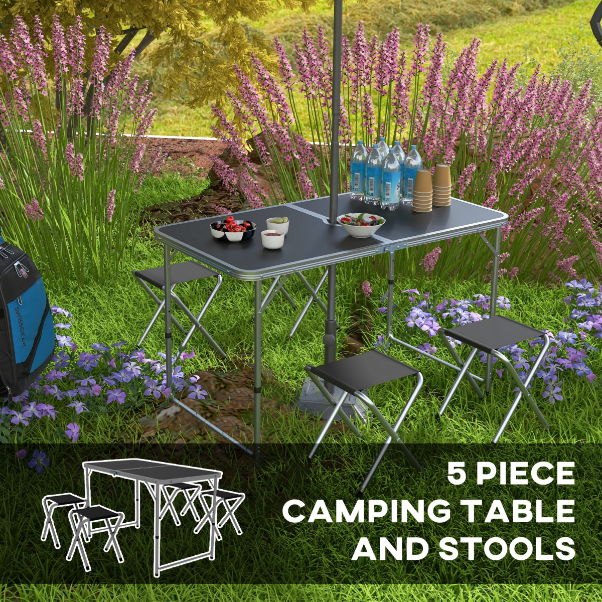 Camping Table and Chairs. - Stay-outdoors.co.uk