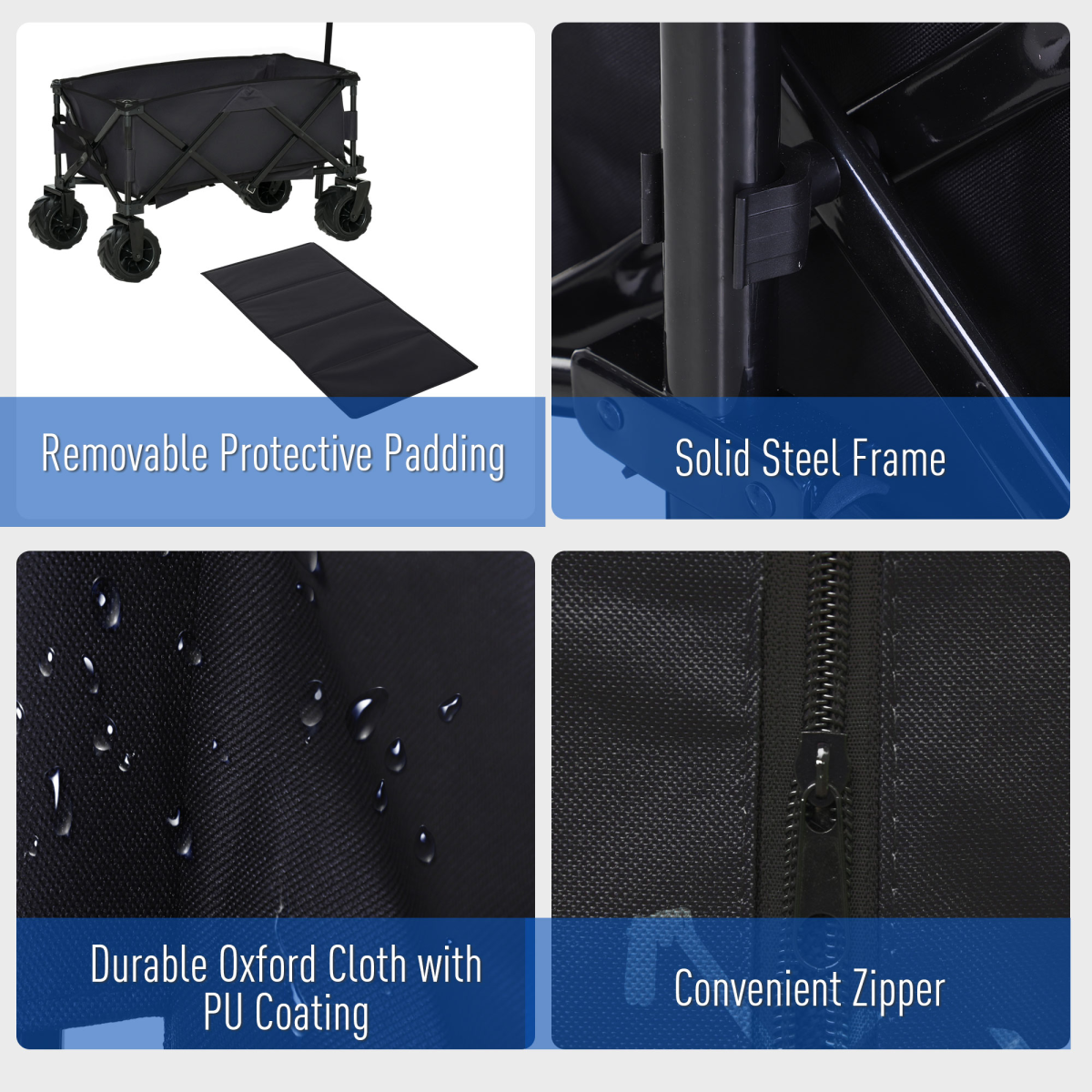 Outdoor Pull Along Trolley. - Stay-outdoors.co.uk