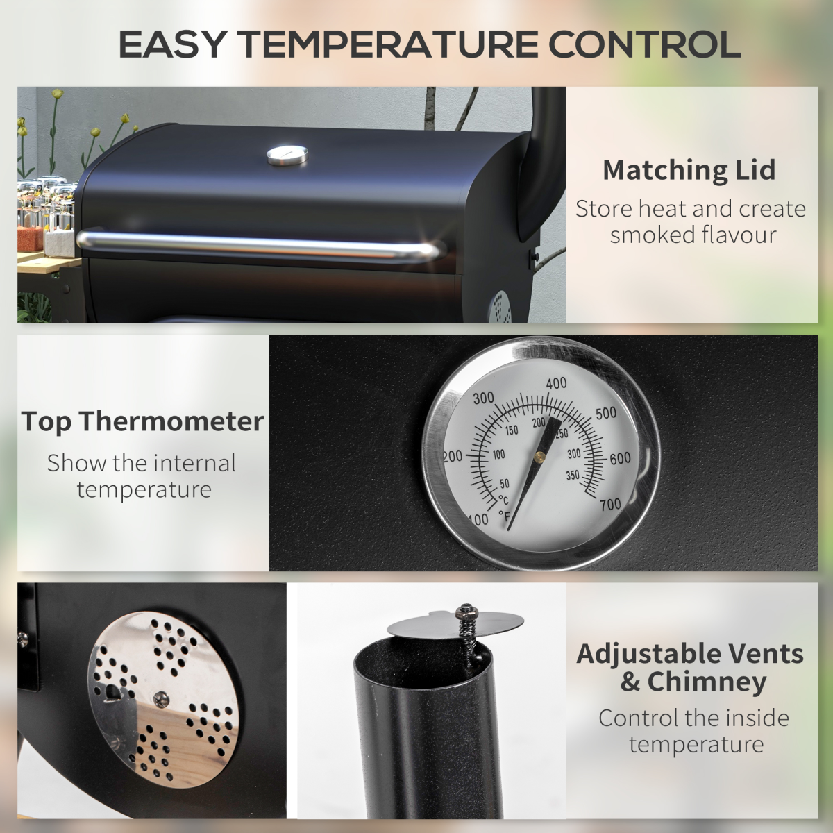Charcoal BBQ Grill. - Stay-outdoors.co.uk