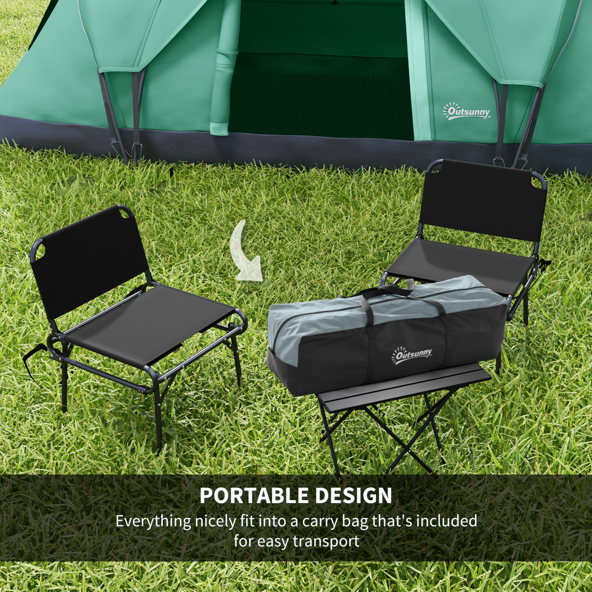 Camping Tent For 5-6 persons.