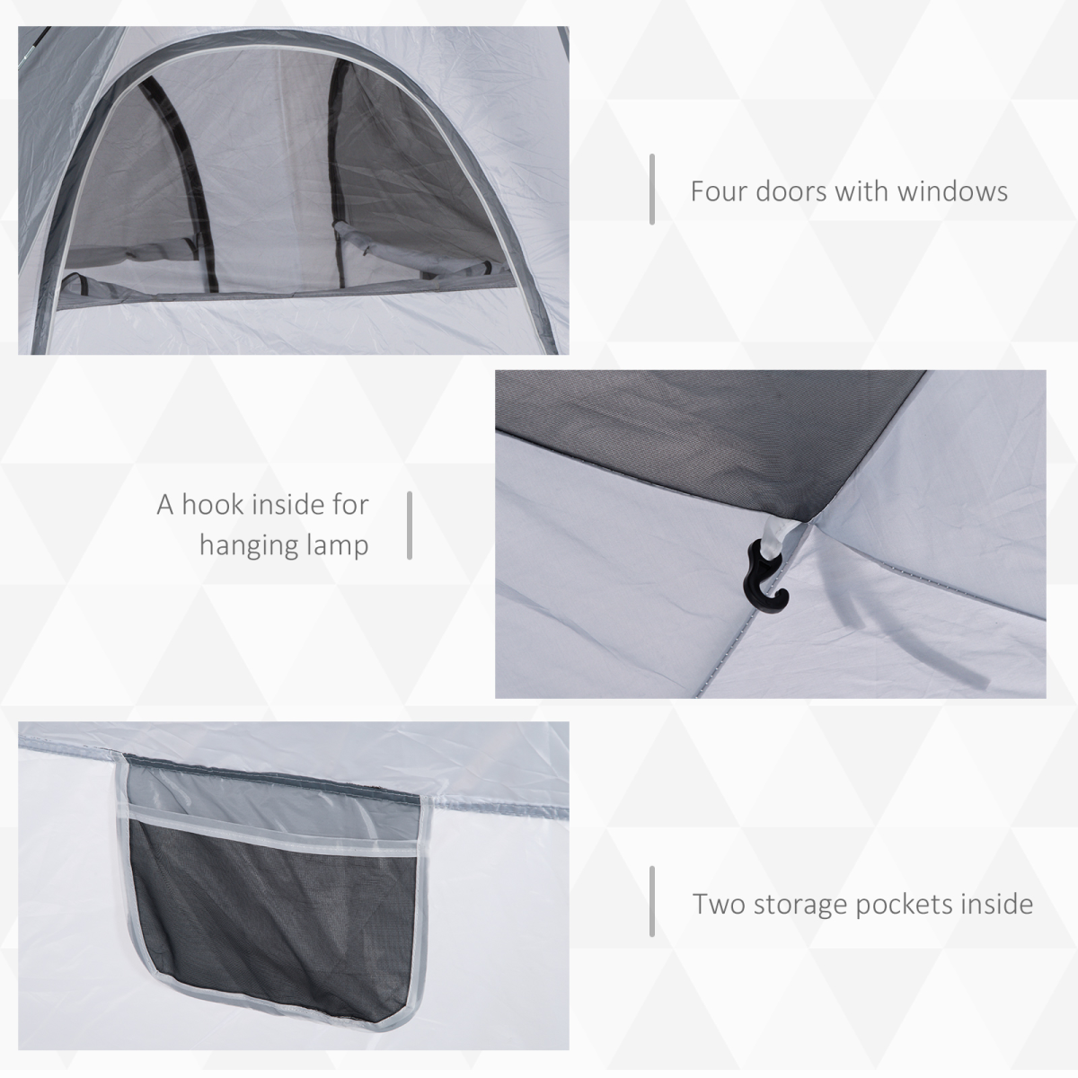 Four Man Pop Up Tent. - Stay-outdoors.co.uk