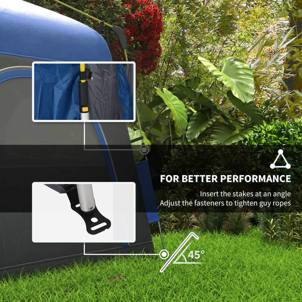 Four Man Pop Up Tent- Automatic Camping. - Stay-outdoors.co.uk