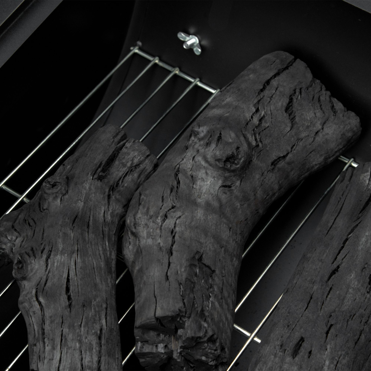 Steel 2-Grill Charcoal BBQ - Stay-outdoors.co.uk