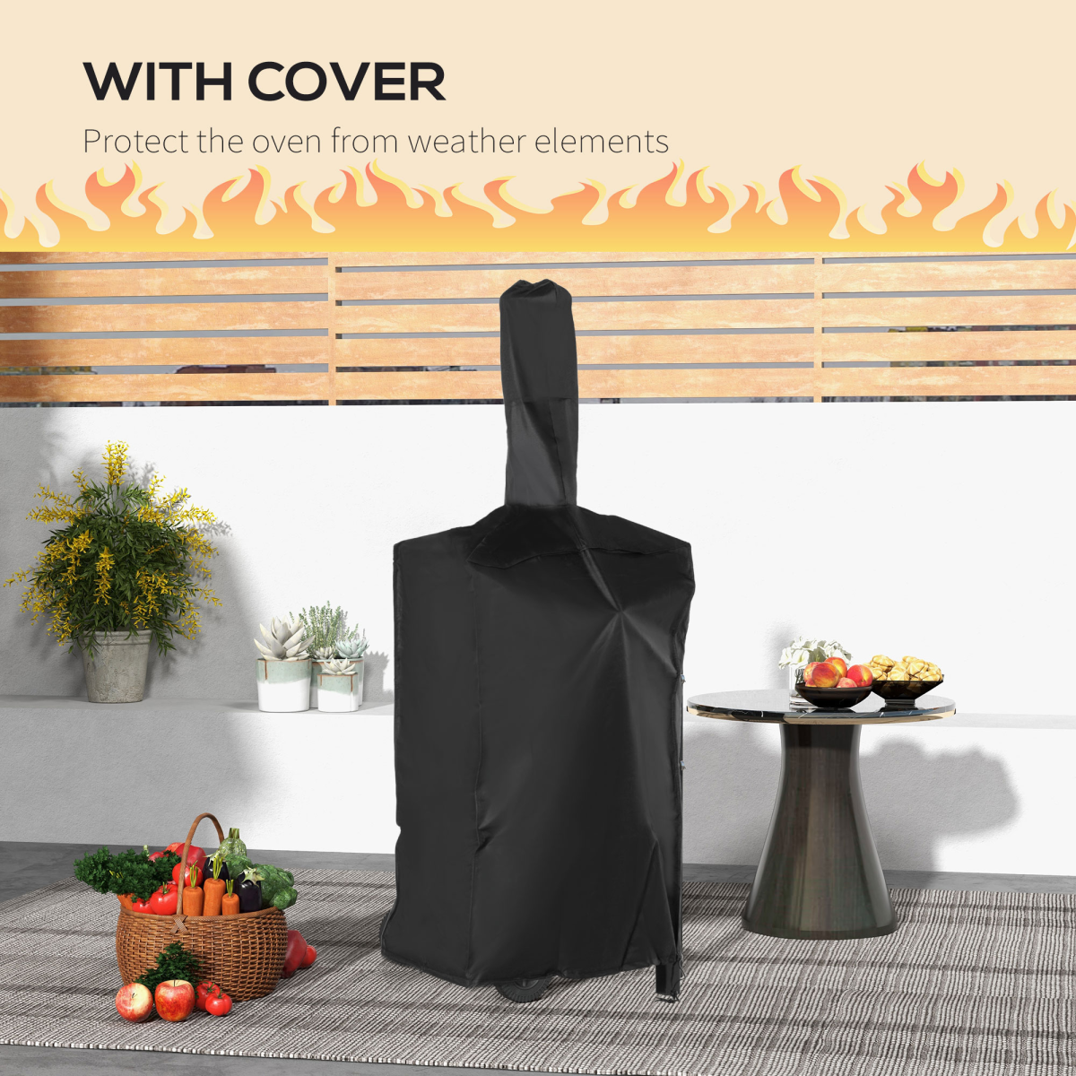 Outdoor Pizza Oven Charcoal Grill. - Stay-outdoors.co.uk
