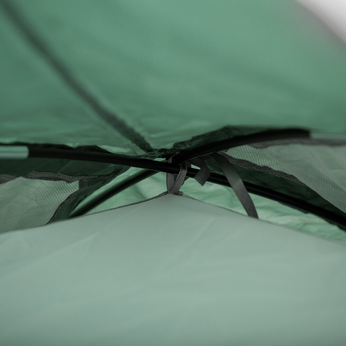 Compact Camping Tent w/ Vestibule & Mesh Vents for Hiking Green - Stay-outdoors.co.uk