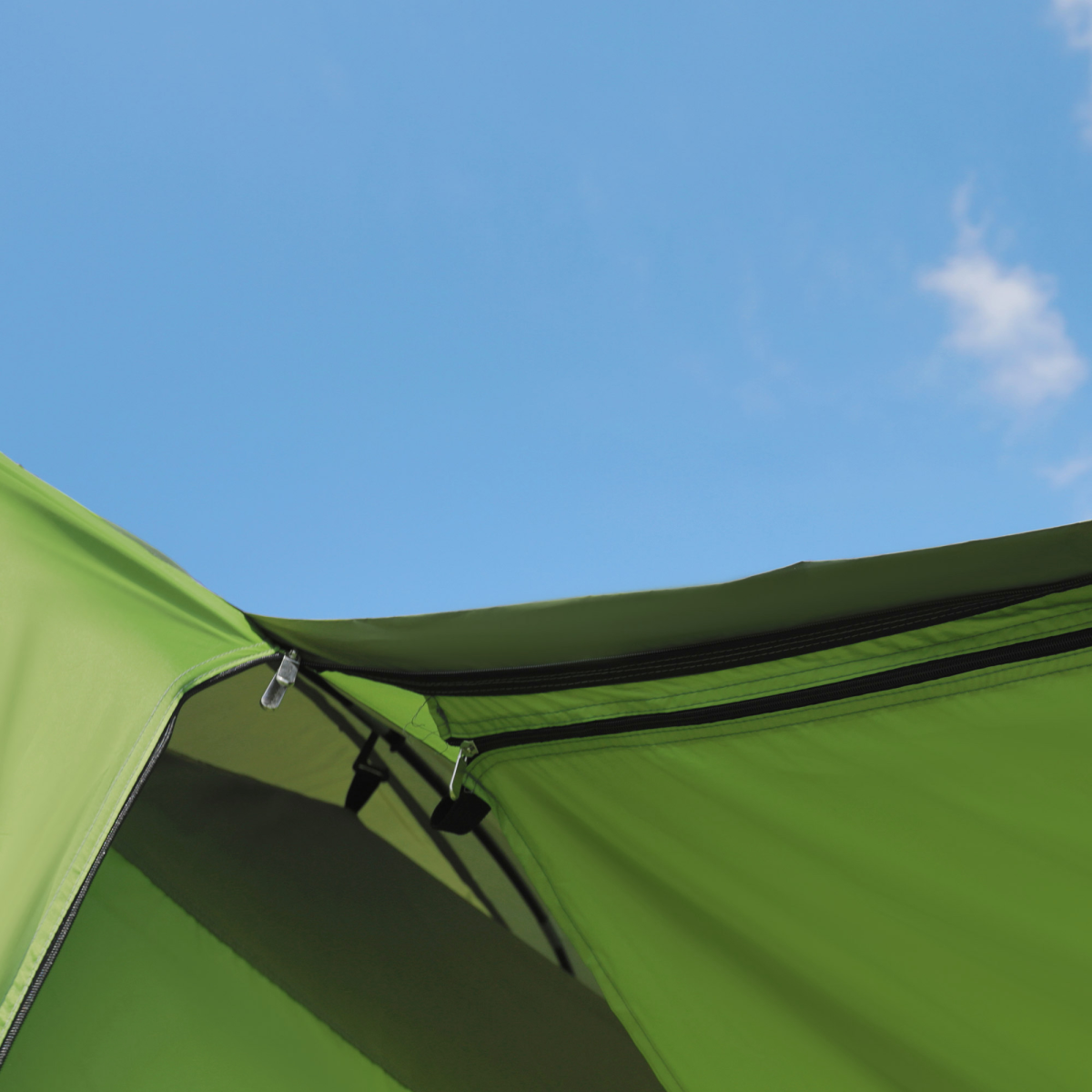 Two Room Dome Tent Camping Shelter w/ Porch and Portable Carry Bag Outsunny - Stay-outdoors.co.uk