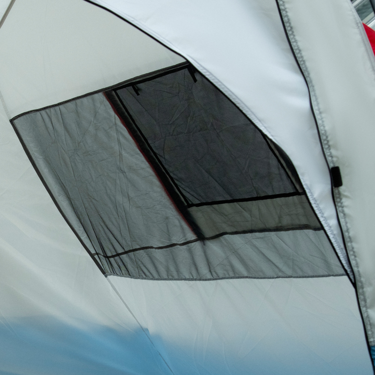 6-8 Person Tunnel Tent, Two-room Camping Tent.