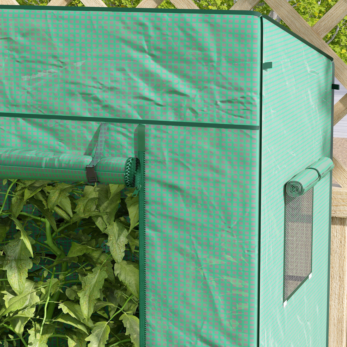Space Saving Lean-to Greenhouse. - Stay-outdoors.co.uk