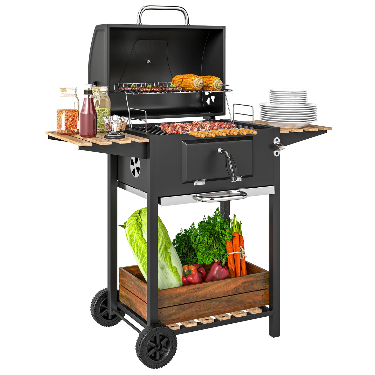 Charcoal BBQ Grill - Stay-outdoors.co.uk