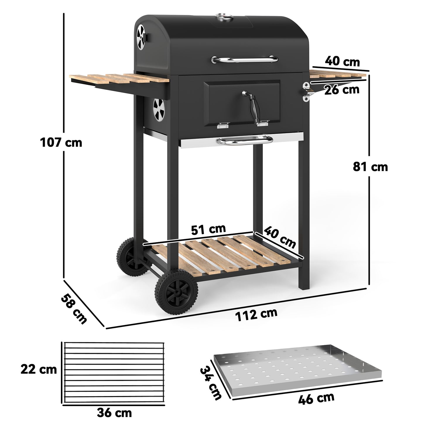 Charcoal BBQ Grill - Stay-outdoors.co.uk