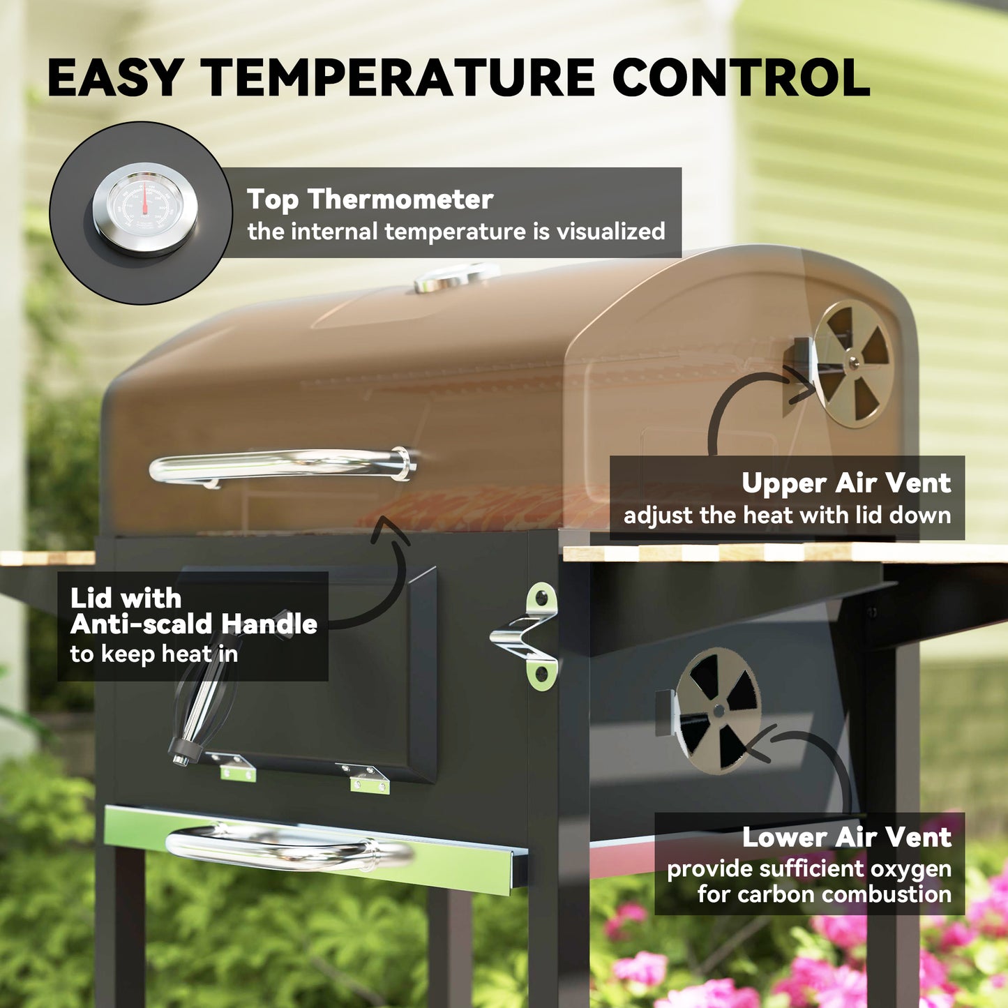 Charcoal BBQ Grill - Stay-outdoors.co.uk