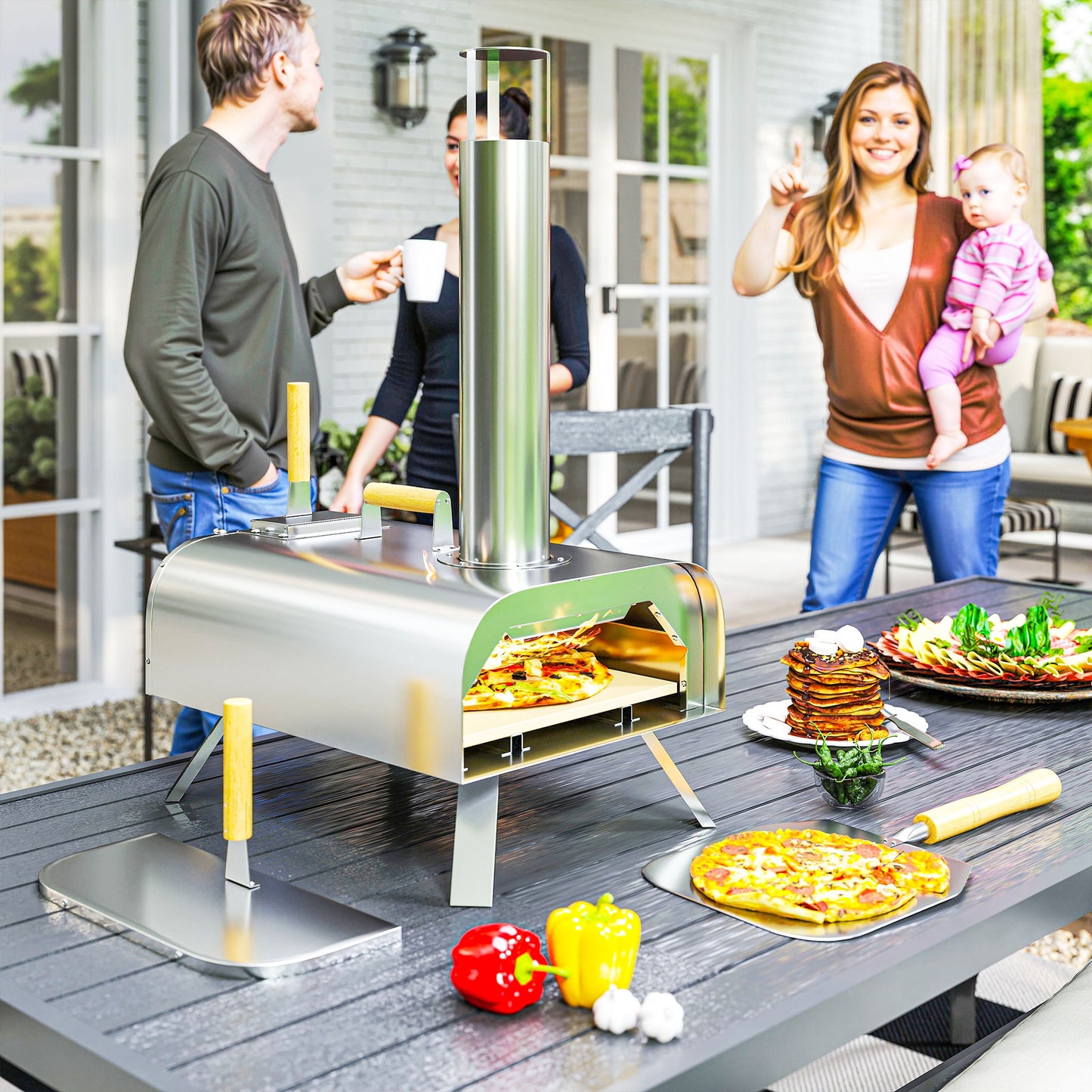 Wood Pellet Pizza Oven. - Stay-outdoors.co.uk