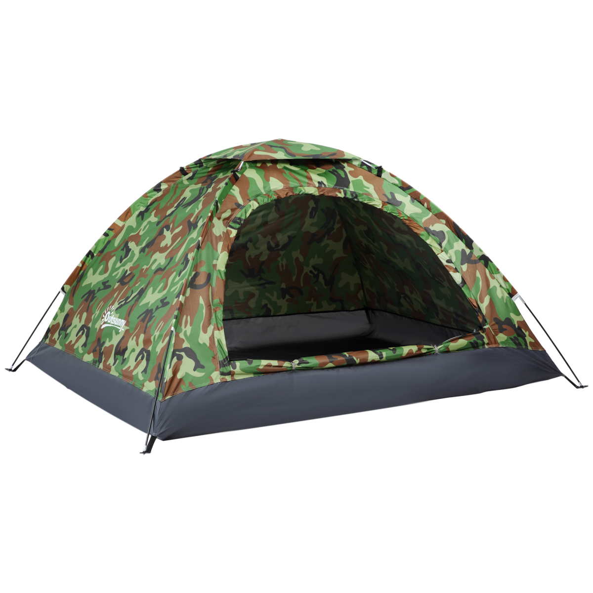 Camping Tent for 2 Person Dome Tent- Multicoloured - Stay-outdoors.co.uk