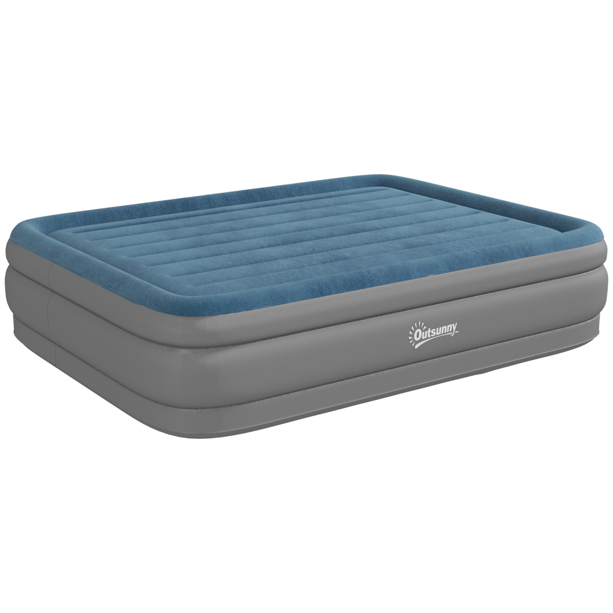 Queen Inflatable Mattress with Electric Pump. - Stay-outdoors.co.uk