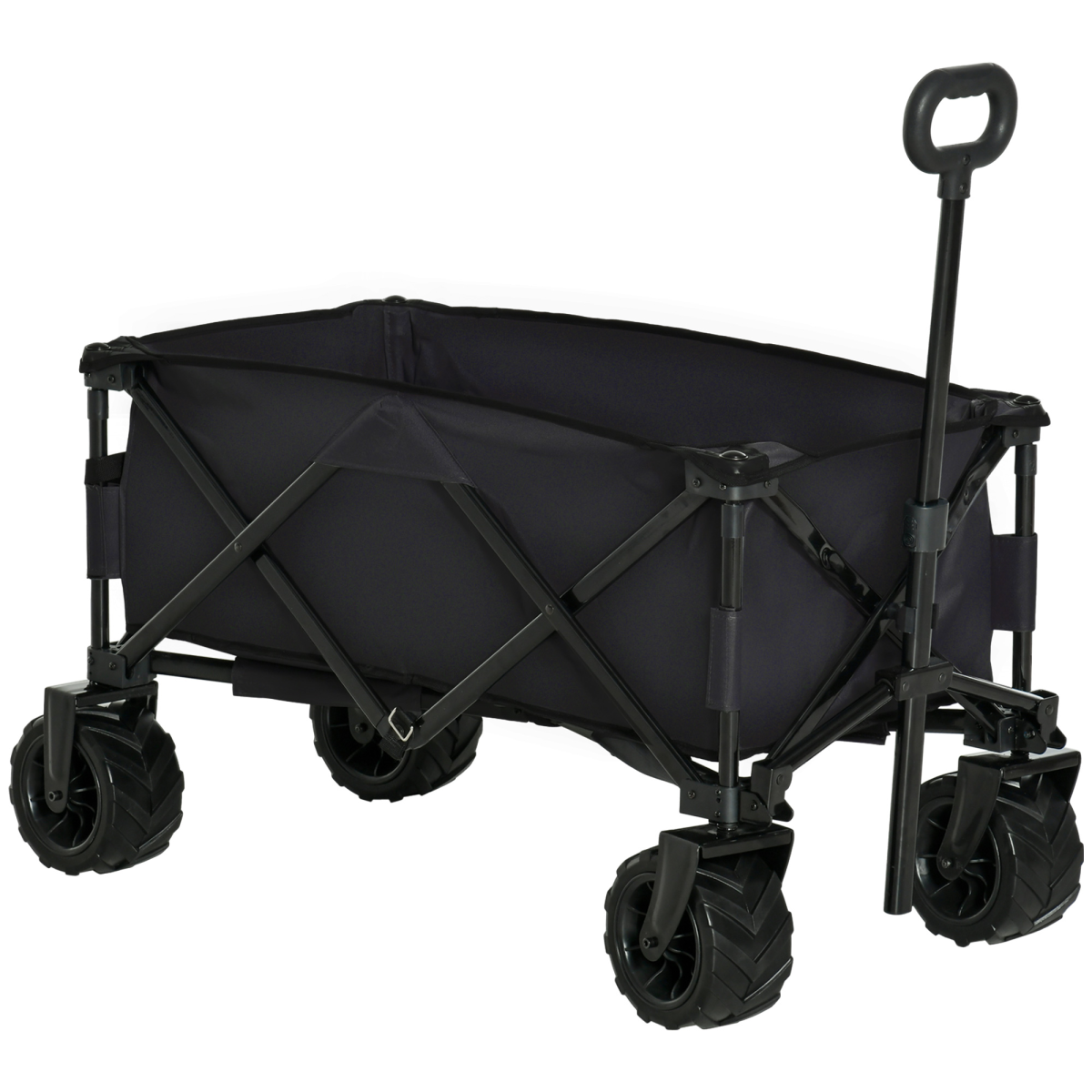 Outdoor Pull Along Trolley. - Stay-outdoors.co.uk