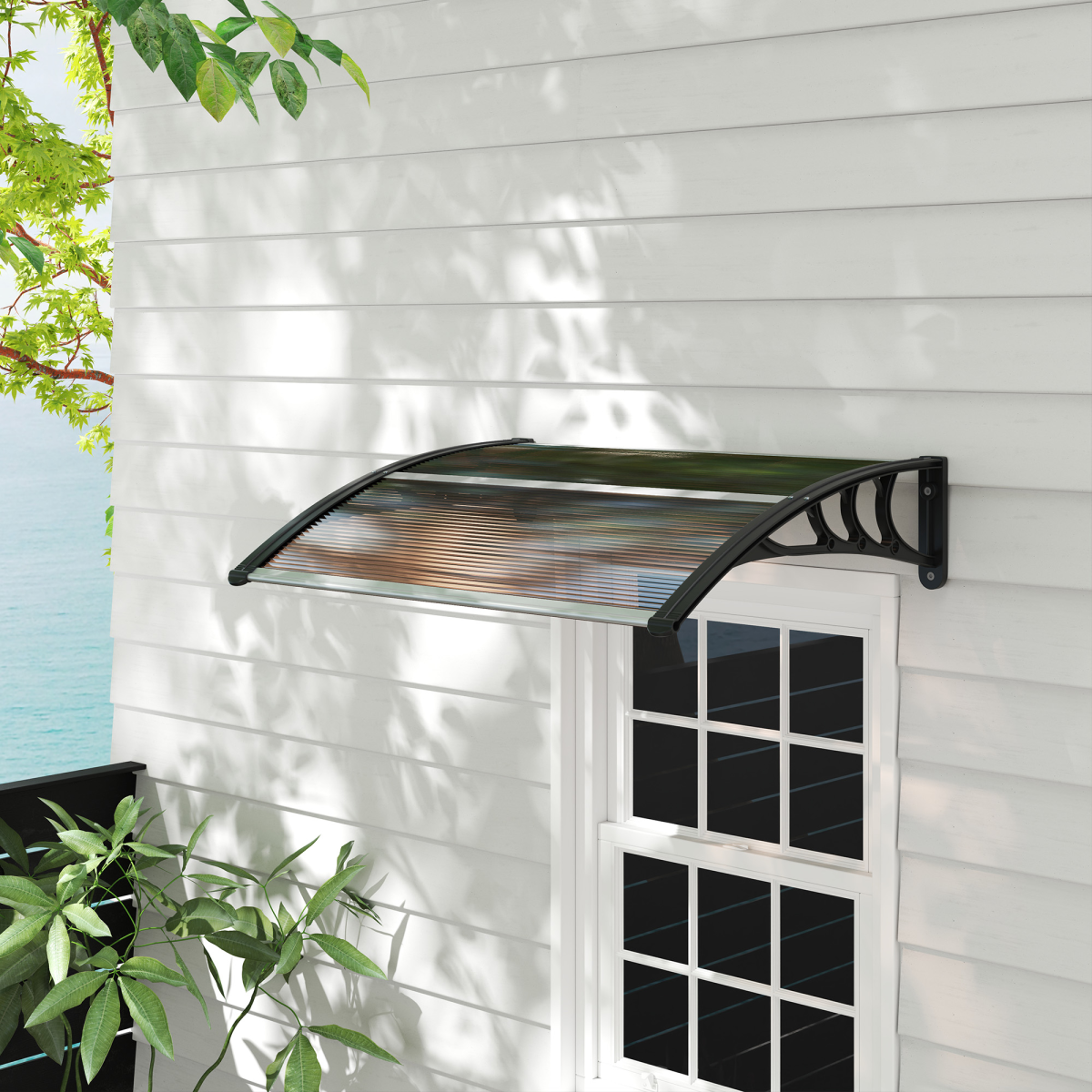 Stylish All weather Door Canopy. - Stay-outdoors.co.uk