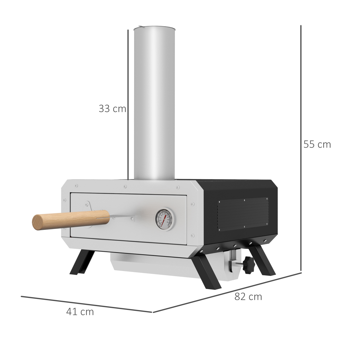 Wood Fired Pizza Oven. - Stay-outdoors.co.uk