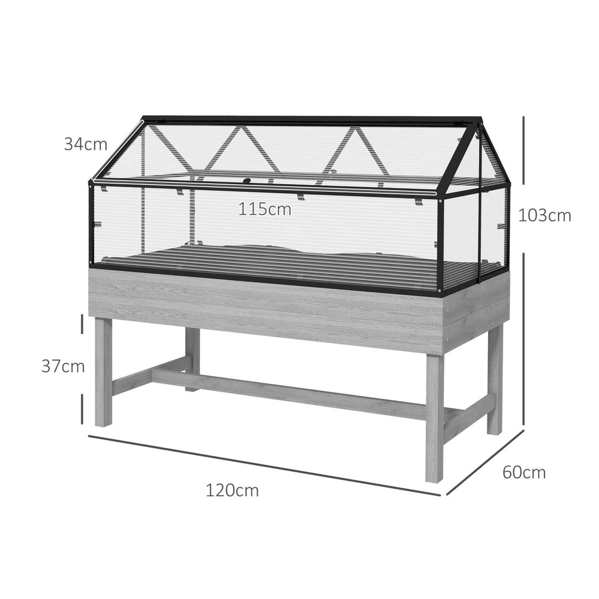 Raised Garden Planter Box and Grow. - Stay-outdoors.co.uk