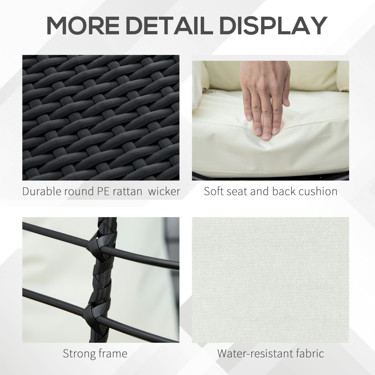 Swivel Egg Chair. - Stay-outdoors.co.uk