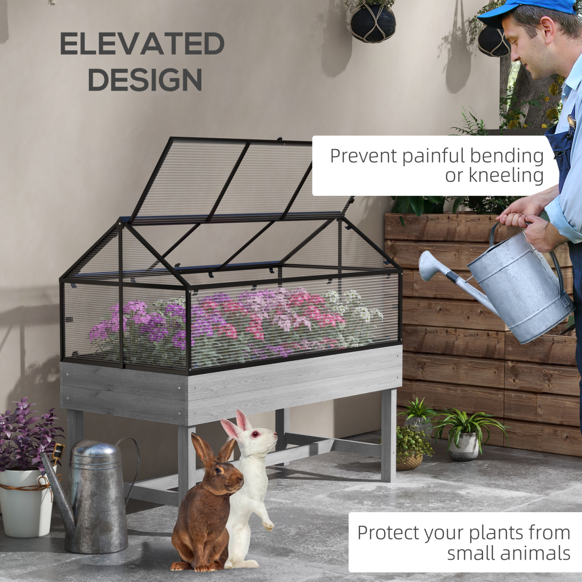 Raised Garden Planter Box and Grow. - Stay-outdoors.co.uk