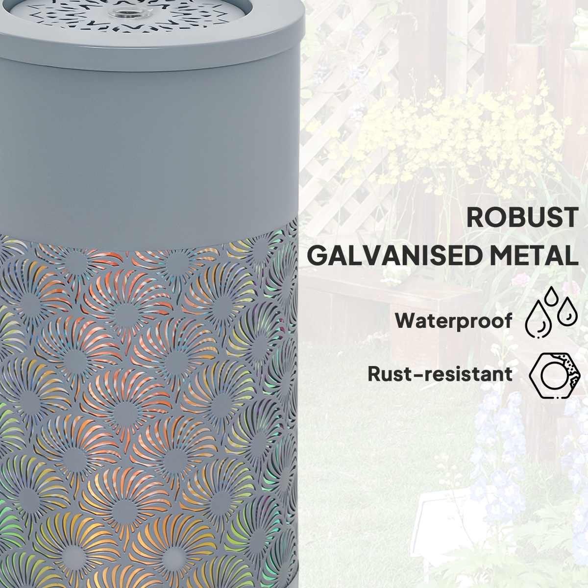 LED Illuminated Water Feature. - Stay-outdoors.co.uk