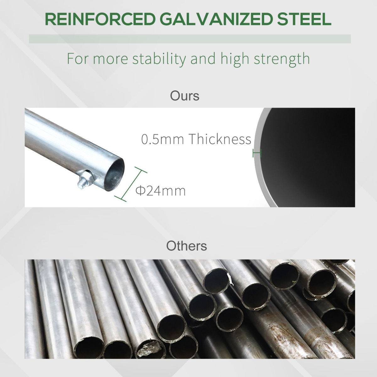 Large Walk-in Garden Polytunnel Greenhouse. - Stay-outdoors.co.uk