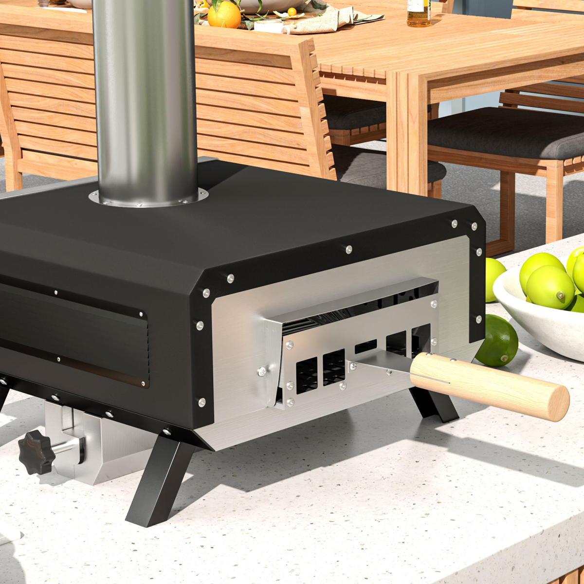 Wood Fired Pizza Oven. - Stay-outdoors.co.uk