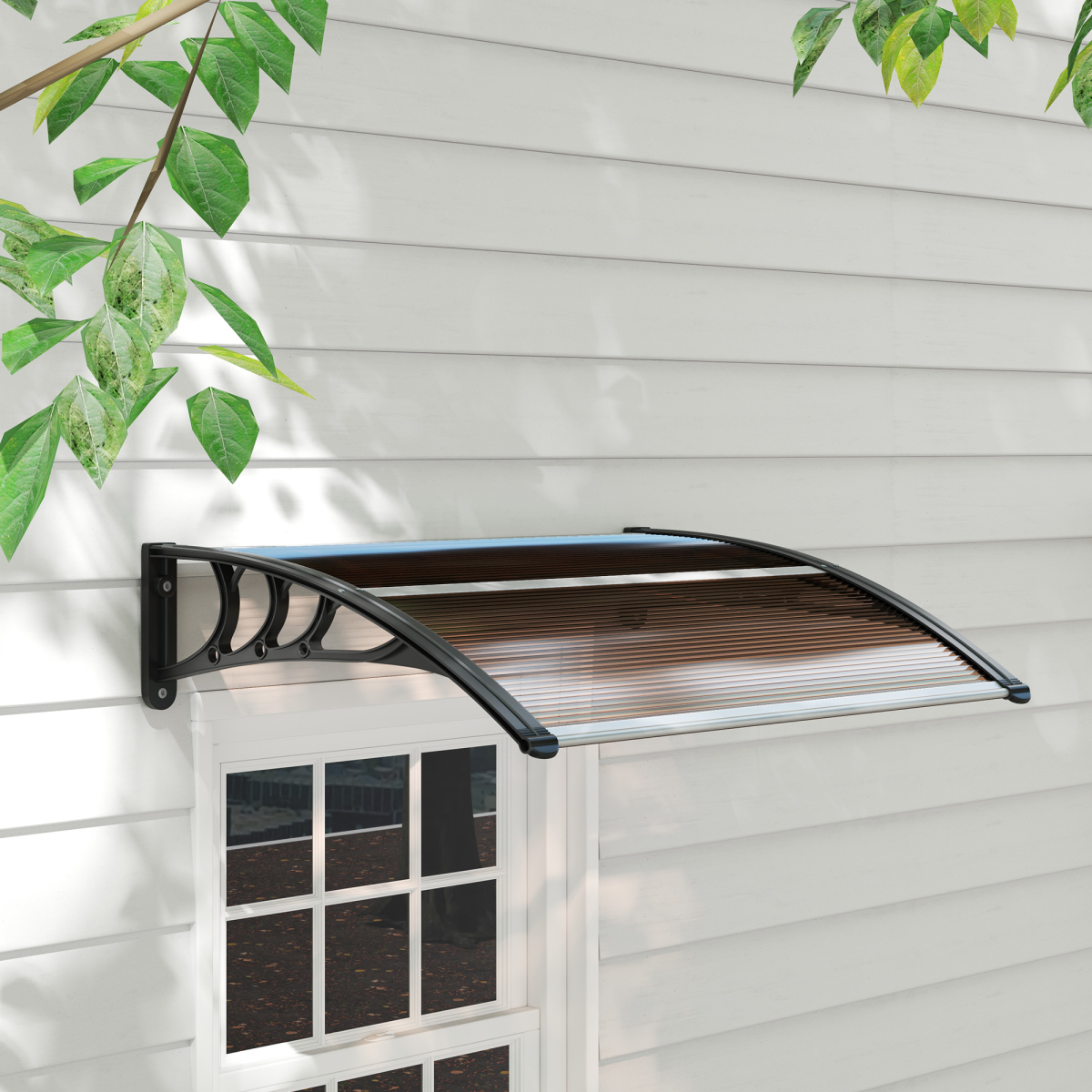 Stylish All weather Door Canopy. - Stay-outdoors.co.uk
