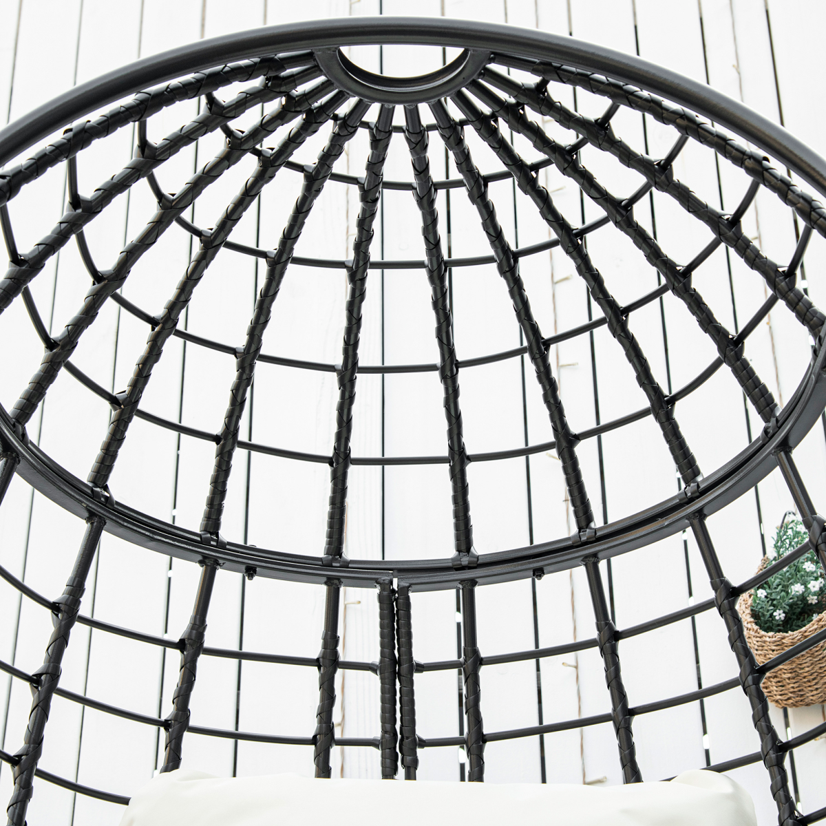 Swivel Egg Chair. - Stay-outdoors.co.uk