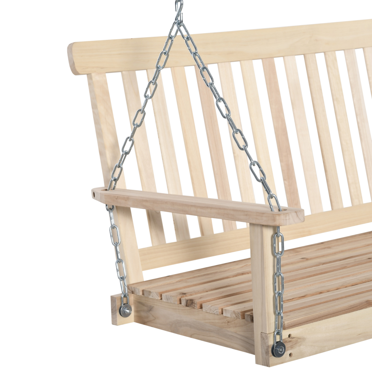 Wooden 2-Seater Swinging Bench. - Stay-outdoors.co.uk