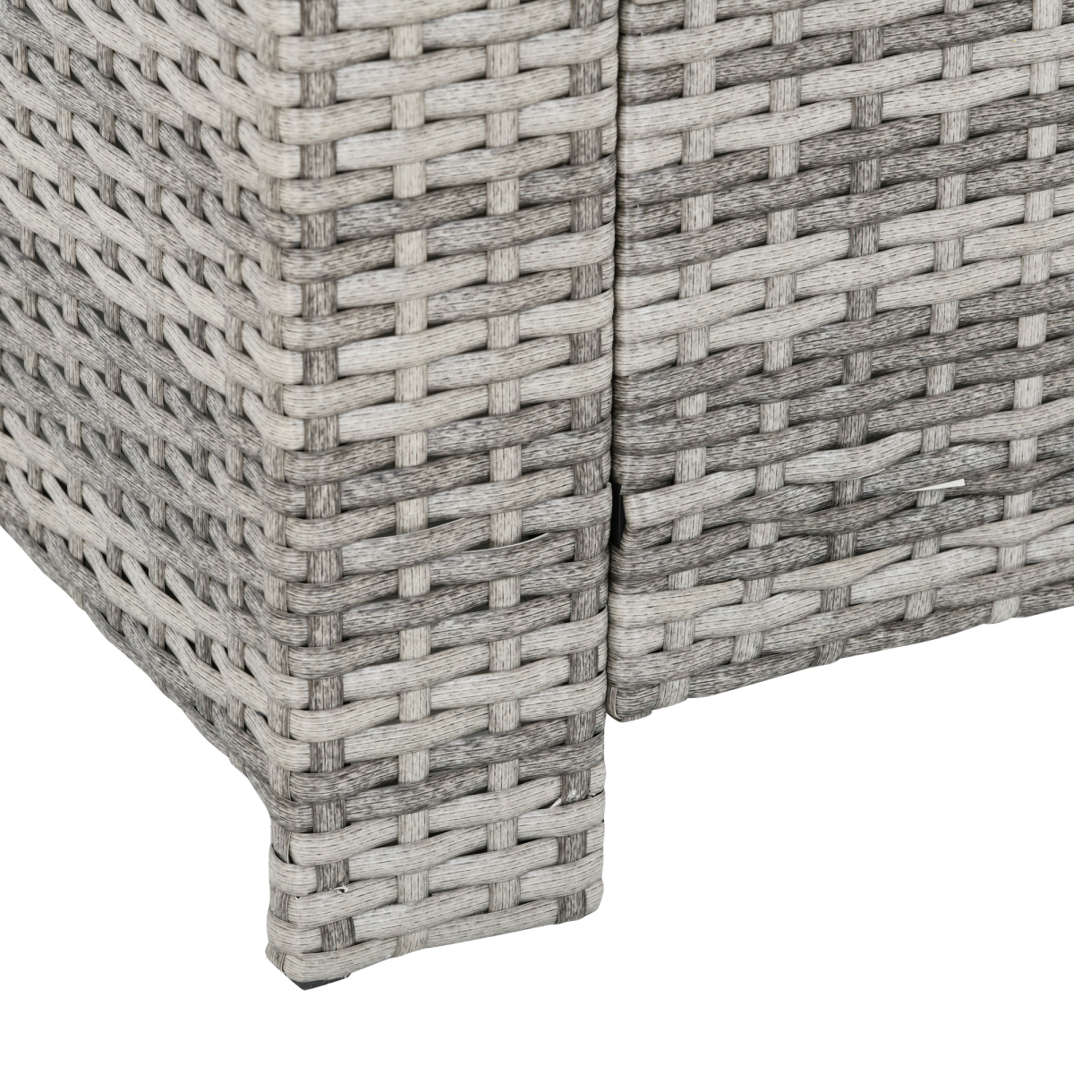 Set of 6 Rattan Dining Set Sofa - Stay-outdoors.co.uk