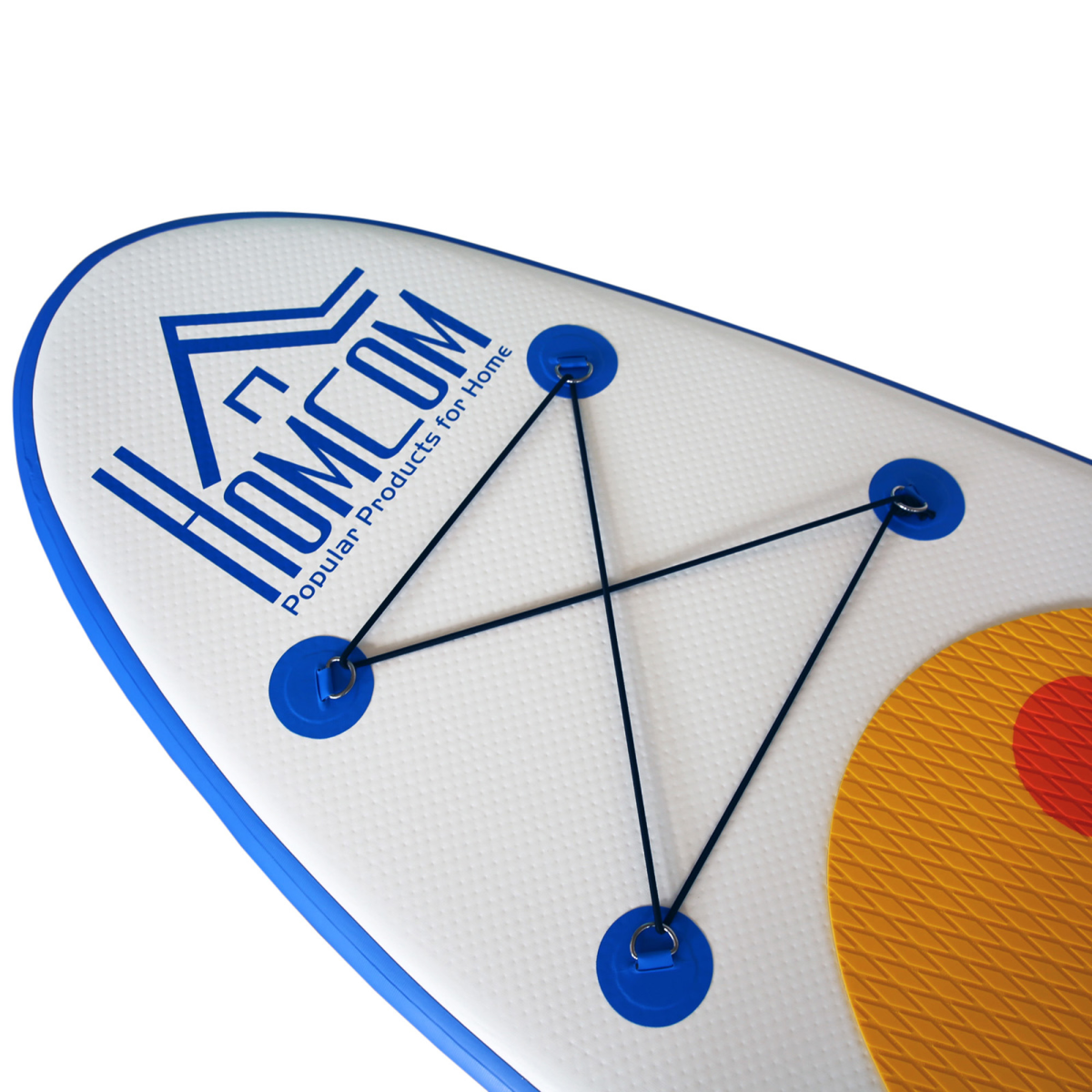 10ft Inflatable Paddle board, Fix Bag, Air Pump, Backpack HOMCOM - Stay-outdoors.co.uk