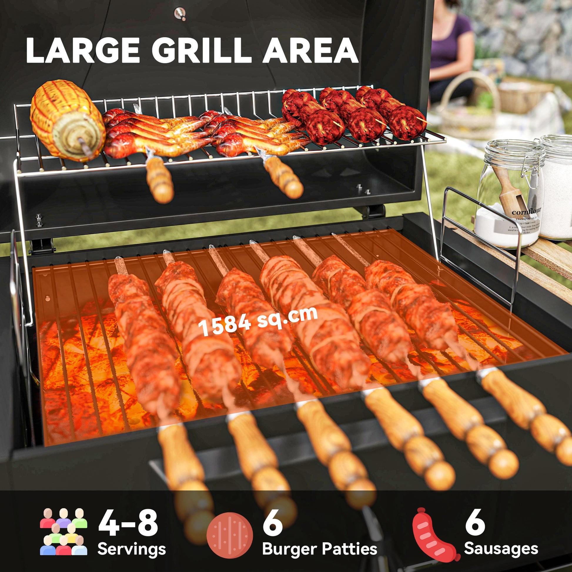 Charcoal BBQ Grill - Stay-outdoors.co.uk