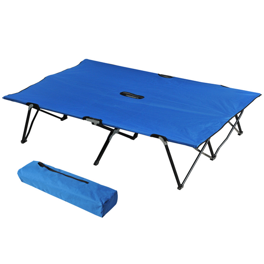 Double Camping Folding bed. - Stay-outdoors.co.uk