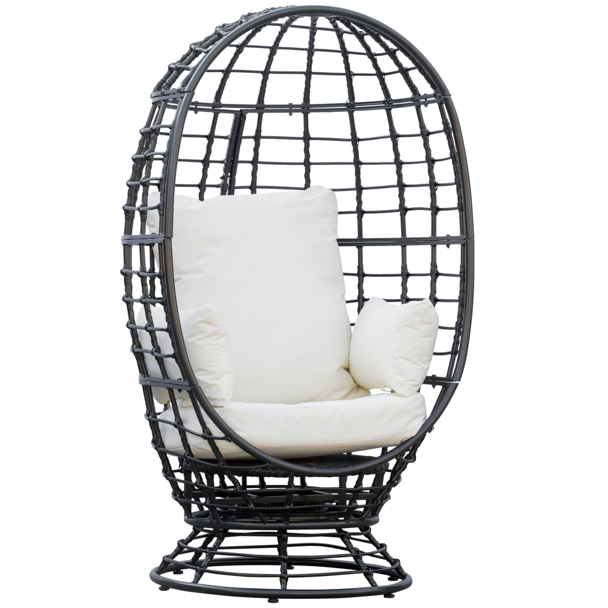 Swivel Egg Chair. - Stay-outdoors.co.uk