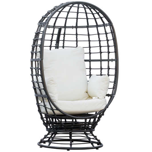 Swivel Egg Chair. - Stay-outdoors.co.uk