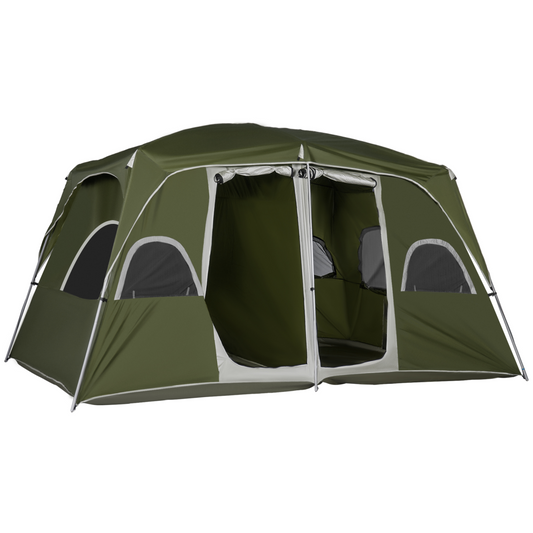 Camping Tent, Family Tent 4-8 Person 2 Room Easy Set Up.